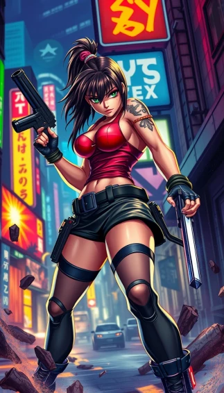 Revy Black Lagoon Wallpaper