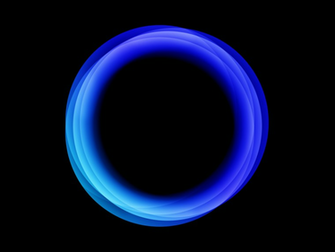 Blue Circle Wallpaper