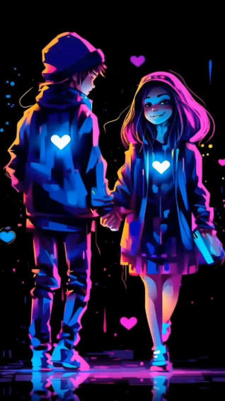 Riaz Mengal On Love Animation Wallpaper