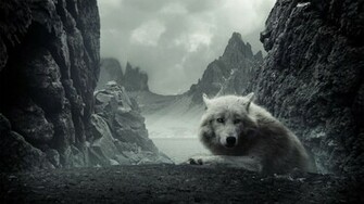 White Wolf Wallpaper