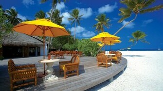 Paradise Resort HD Wallpaper Nature