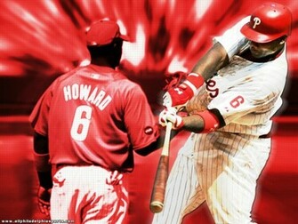 Phillies Ryan Howard On The Spotlight Picture Wallpaper
