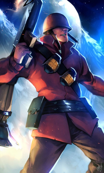 Art Of Darlsdraws Robot Enjoyer Team Fortress Soldier