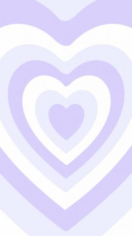 Y2k Powerpuff Girls Lavander Lilac Hearts Aesthetic Background And