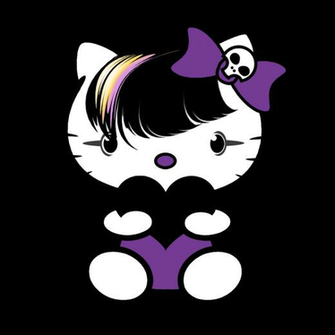 Purple Hello Kitty Wallpaper Desktop Png