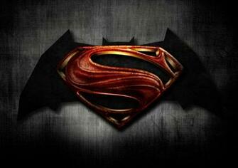 Batman And Superman Movie Logo By Andrewmjbaker