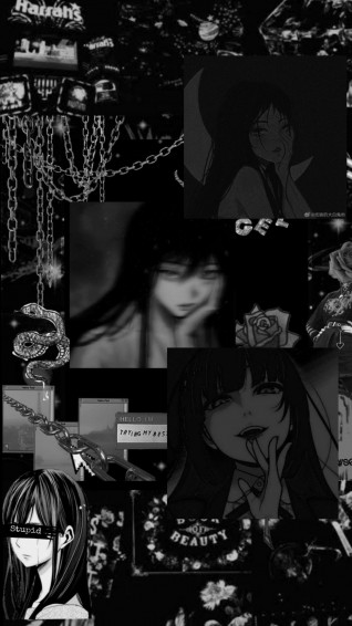 The Best Black Anime Aesthetic Wallpaper References