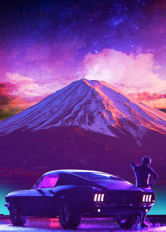 S Print Ford Mustang Fine Art Prints Wall Decorations