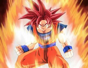 Super Saiyan God HD Wallpaper