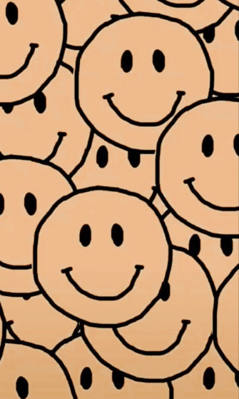 Aesthetic Smiley Face Wallpaper Cute