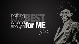 Frank Sinatra Quote High Definition Wallpaper HD