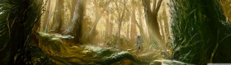Dual Monitor Screen Multi Multiple Anime Wood Wallpaper
