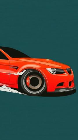 Car Minimalist Wallpaper Bmw iPhone