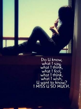 I Miss U Love Mobile Wallpaper