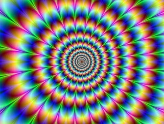 Rainbow Optical Illusion Wallpaper