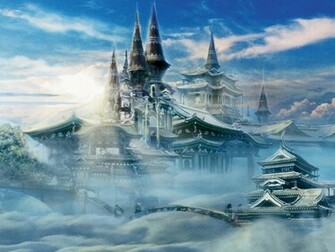 Castle In The Sky Wallpaper Wallpaperholic