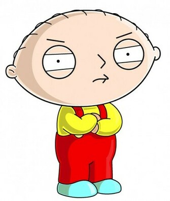 Family Guy Cartoon Character Stewie Griffin Vector