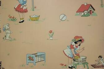 Vintage Childrens Wallpaper HD Pretty