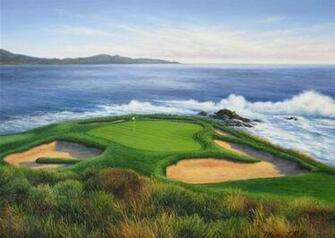 Pin Pebble Beach Golf Course