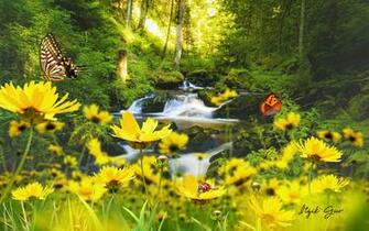 HD Wallpaper Spring Landscapes X Kb Jpeg