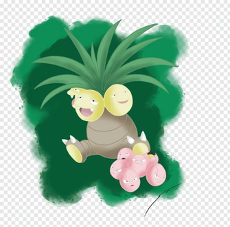Exeggcute Alola Pok Mon Sun And Moon Exeggutor Dad Kids
