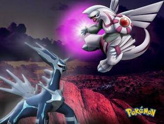 Image Dialga Vs Palkia Darkrai Pokemon Black White Wallpaper