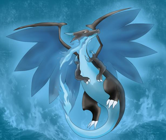 Pokemon Mega Charizard X By Miosis Exe