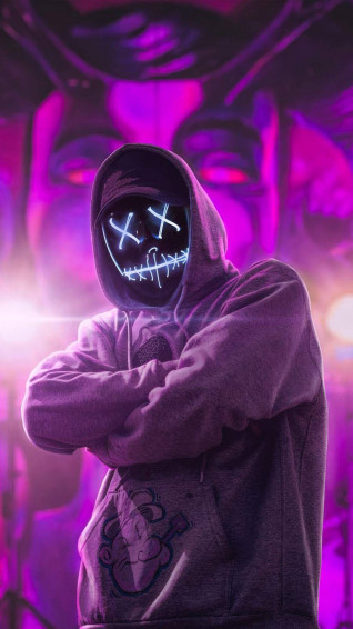 Hacker Mask Wallpaper