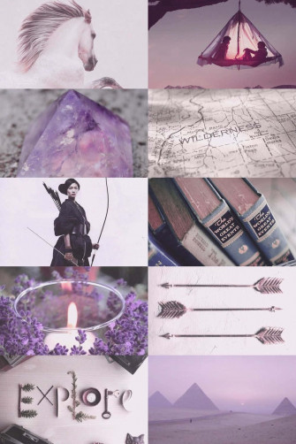 Pastel Witch Aesthetic Collage Wallpaper