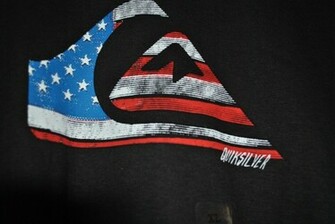 Quiksilver Logo Camiseta Talla Xl