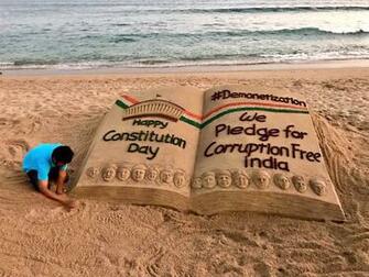 Sudarsan Pattnaik On My Sandart Constitutionday With