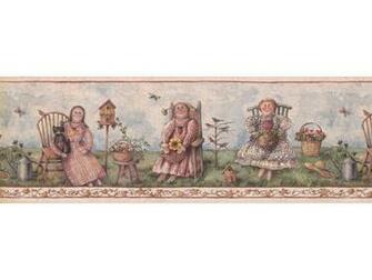 Garden Wallpaper Border Bsb