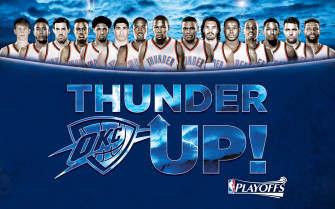 Okc Thunder Basketball Desktop Wallpaper On