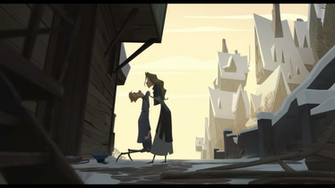 Artstation Klaus Background Layouts Henrik Evensen