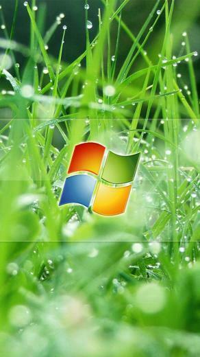 Windows Glass Effect Galaxy S7 Wallpaper