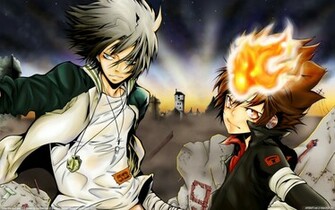 Katekyo Hitman Reborn Tsuna Hayato Anime HD Wallpaper Desktop Pc