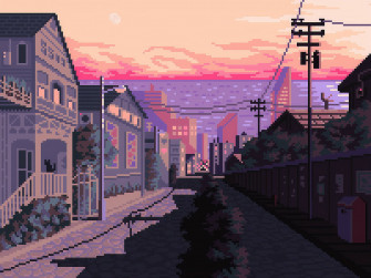 Creativity Meets Nostalgia Aesthetic Pixel Art HD