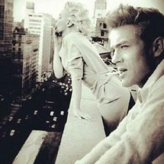 Marilyn Monroe And James Dean Wallpaper Pin