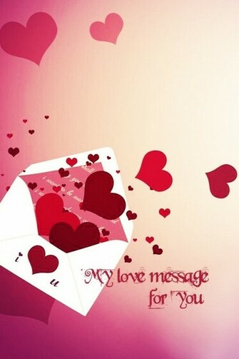 For Love Symbol Message iPhone HD Wallpaper