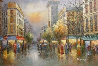 Rainy Day Painting