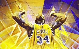 Nick Tyson On Lakers Shaquille O Neal Nba Wallpaper
