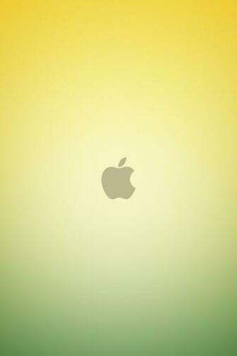 Apple Logo Lime Green iPhone Retina Wallpaper X