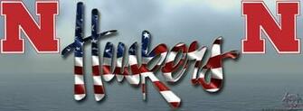 Huskers American Flag Cover Photo