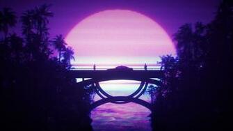 Connection Retrowave Styled Wallpaper I Did A While