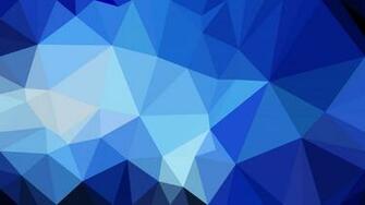 Dark Blue Polygonal Background