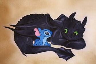 Stitch And Toothless By X Kaitlin