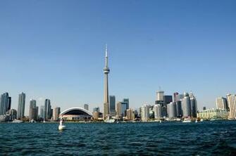 Cn Tower In Canada Wallpaper Desktop Image
