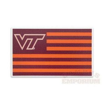 Virginia Tech Hokie Nation Flag Decal