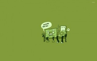 Casette Nostalgia Wallpaper Funny