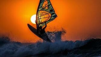 Windsurfing HD Wallpaper Wallpaperfx